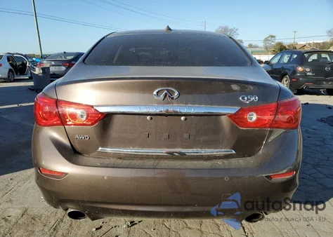 2017 Infiniti Q50 Premium из США, поврежденный, VIN JN1EV7AR1HM834623